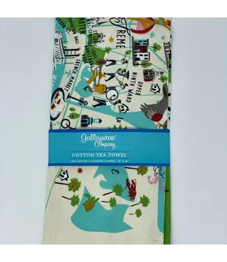 Galleyware New Orleans Tea Towel