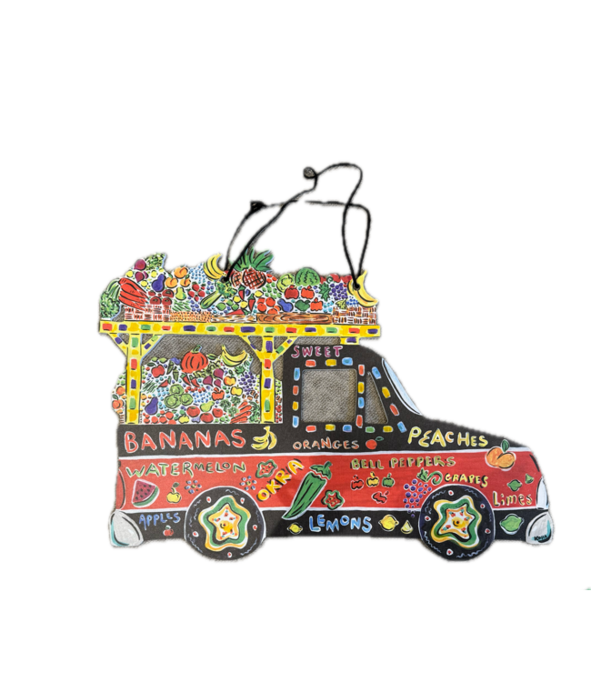 Cynthia Kolls Mr. Okra Door Hanger