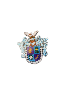 Cynthia Kolls Cynthia Kolls Louisiana Crest Door Hanger