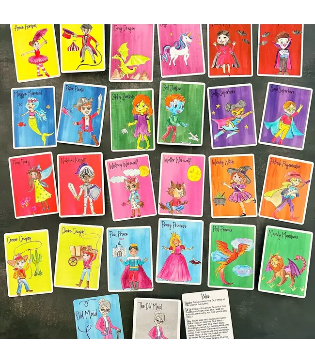 Old Maid Card Game