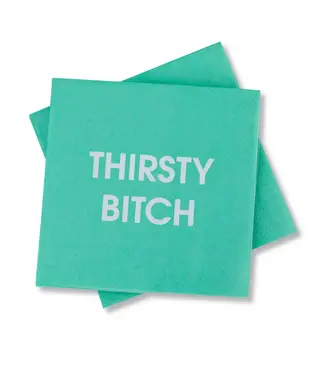 Chez Gagne Thirsty Bitch Napkins