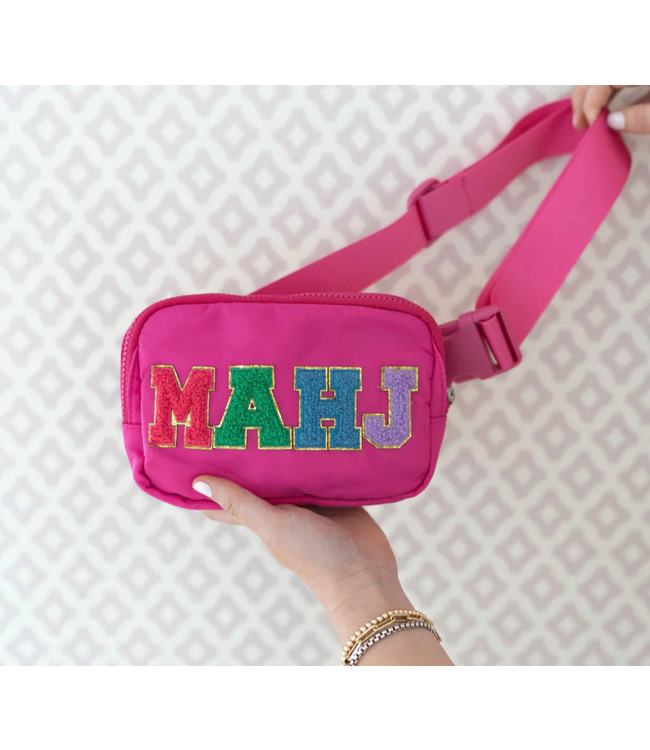 Tile & Travel Bag: Pink Mahj