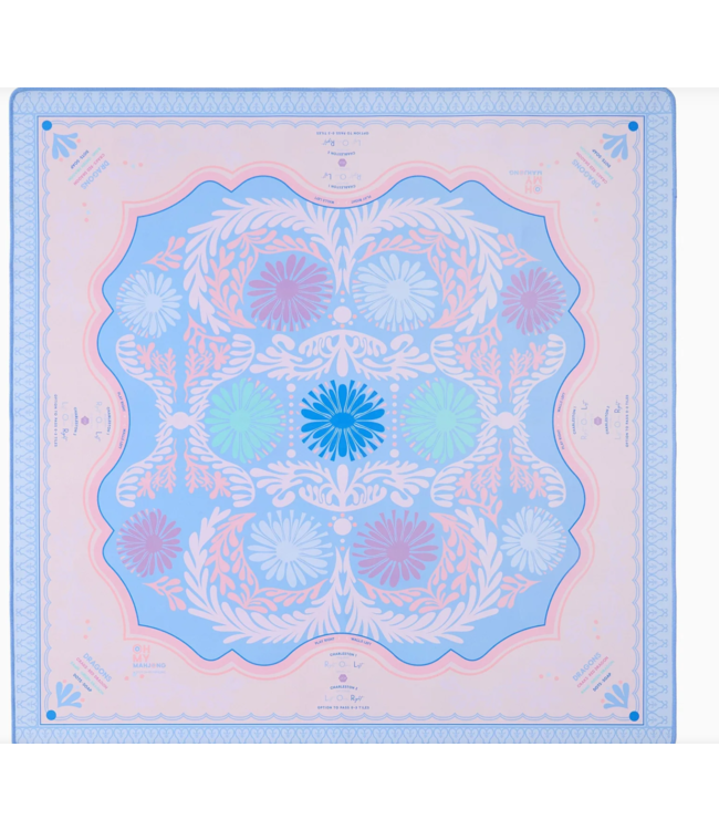 Peri-twinkle Mahjong  Mat