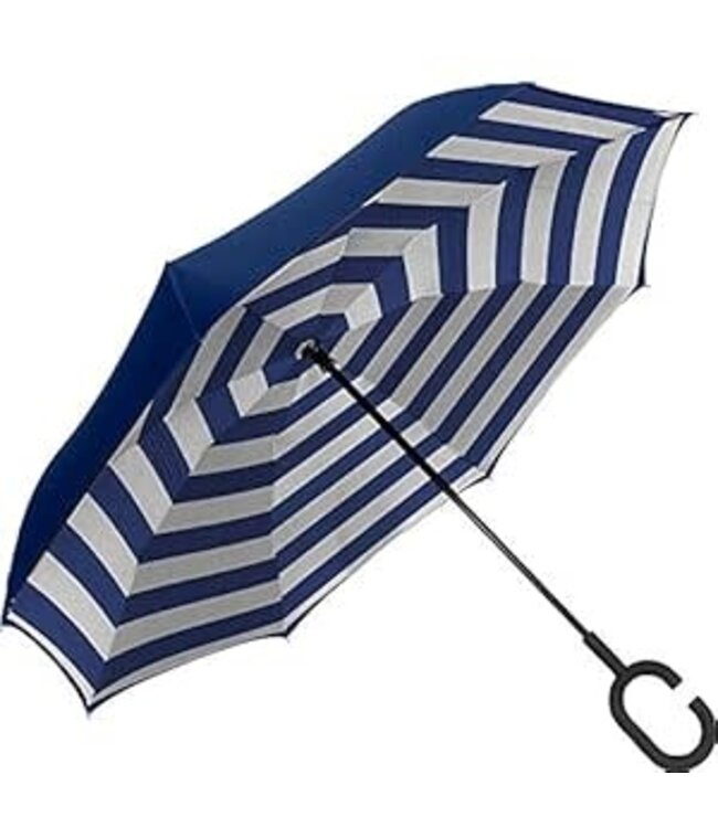 Bond Navy Stick Umbrella