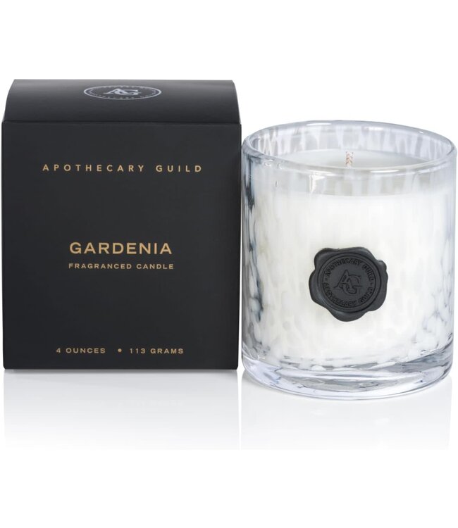 AG Opal Glass Mini Candle Jar in Gift Box- Gardenia
