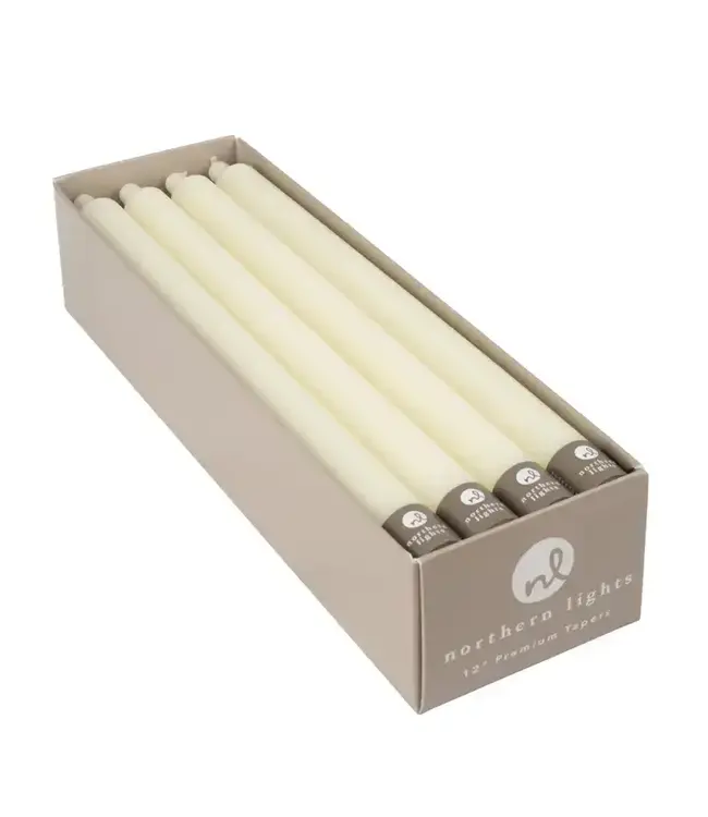 Ivory Single  12" Taper