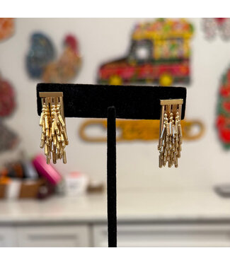 Laura McClendon Fringe Post Earring