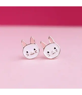 Lauren Hinkley Tea Party Bunny Earrings in Box