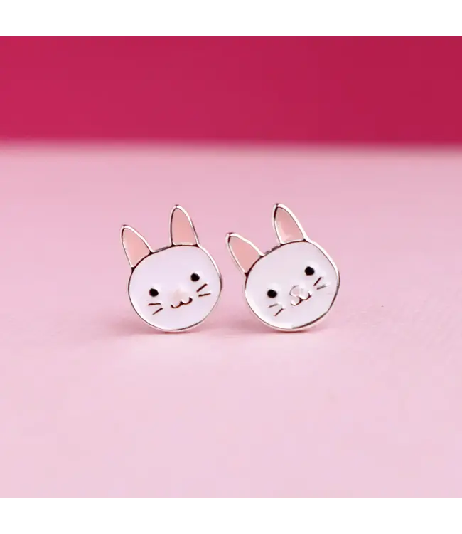 Tea Party Bunny Earrings in Box
