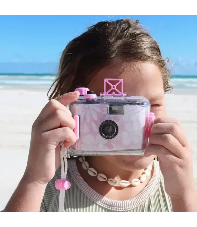 Underwater Camera Pink Floral