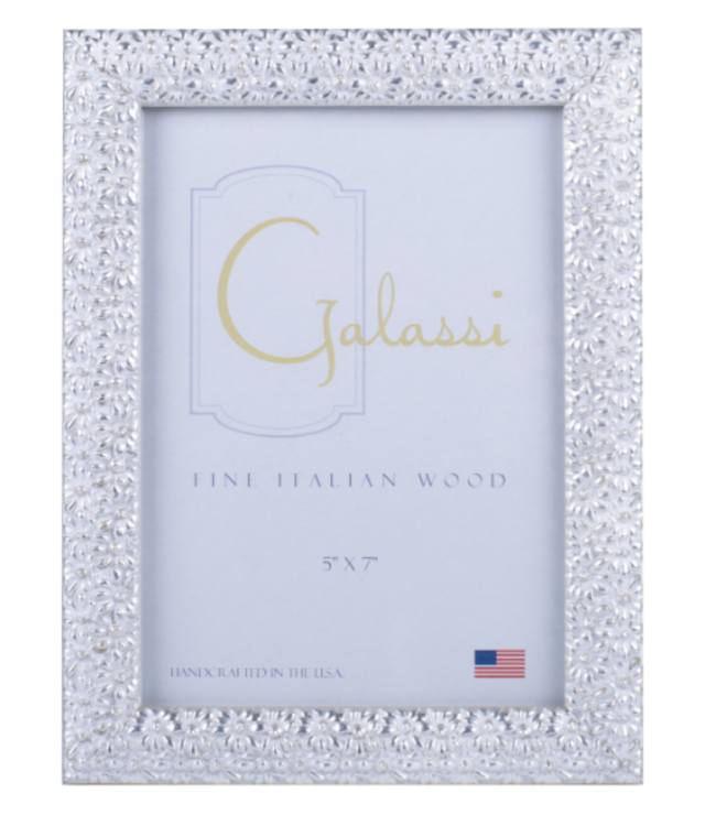 Silver Blossom Frame