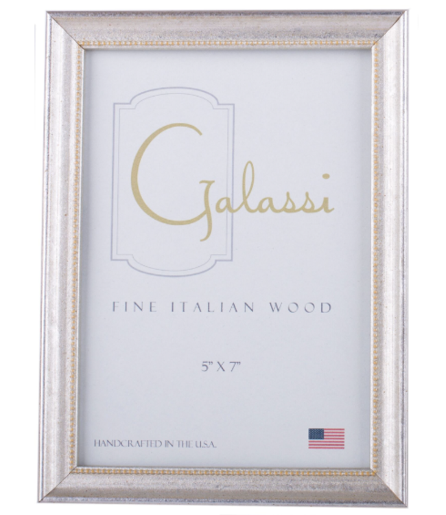 Vintage Silver Bead Frame