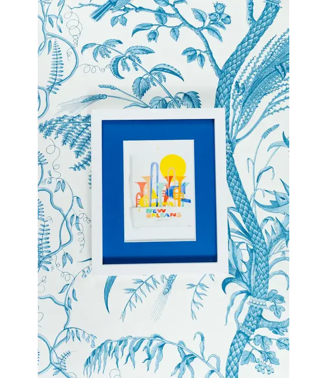 New Orleans Matchbook Watercolor Print