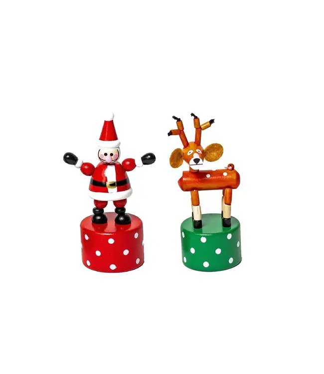 Push Puppet Santa