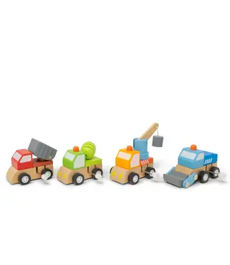 Jack Rabbit Creations Wind Ups: Construction Trucks