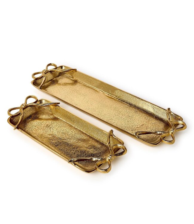 Gold Bows Serving Tray