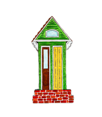 Cynthia Kolls Cynthia Kolls Small Shotgun House 17"