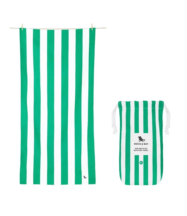 Dock & Bay Quick Dry Towels - Cabana - Cancun Green