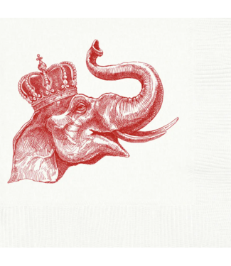 Alexa Pulitzer Lucky Elephant Beverage Napkins