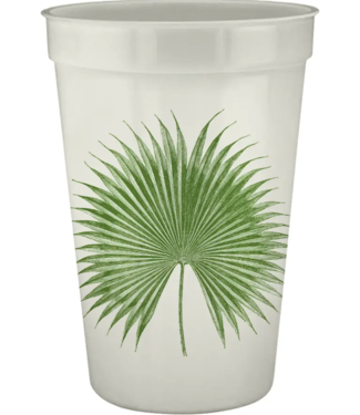 Alexa Pulitzer Palm 16oz Pearlized Cups