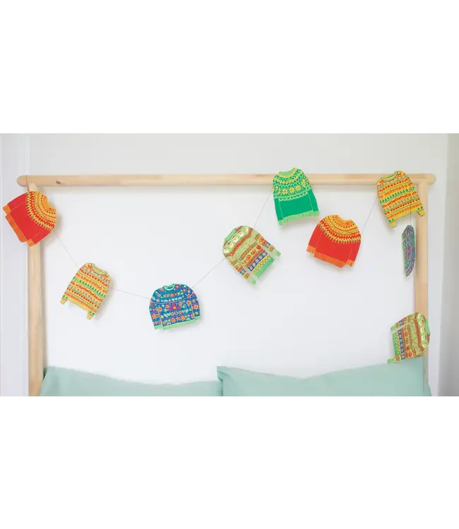 Christmas Jumpers Sewn Garland