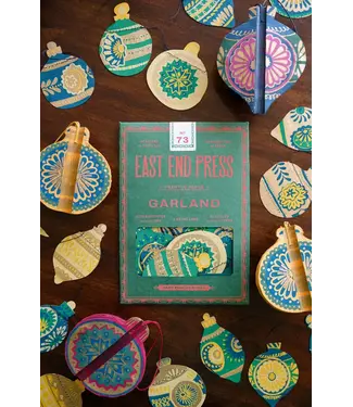 East End Press Christmas Ornaments Sewn Garland