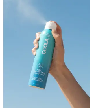 Coola COOLA Clear Sunscreen Spray SPF 50 Fragrance Free 6 oz