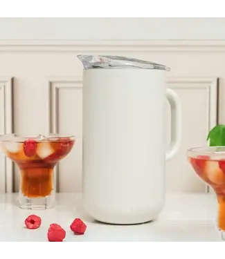 Served Vacuum-Insulated Stainless Steel Bone Pitcher 2L