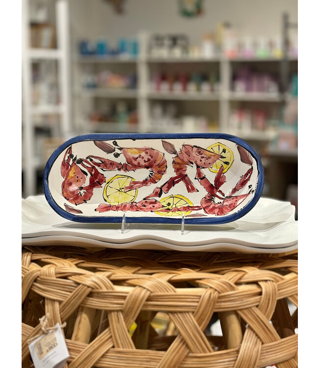 Small Oblong Bread Plate