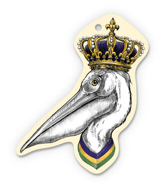 Alexa Pulitzer King Pelican Ornament