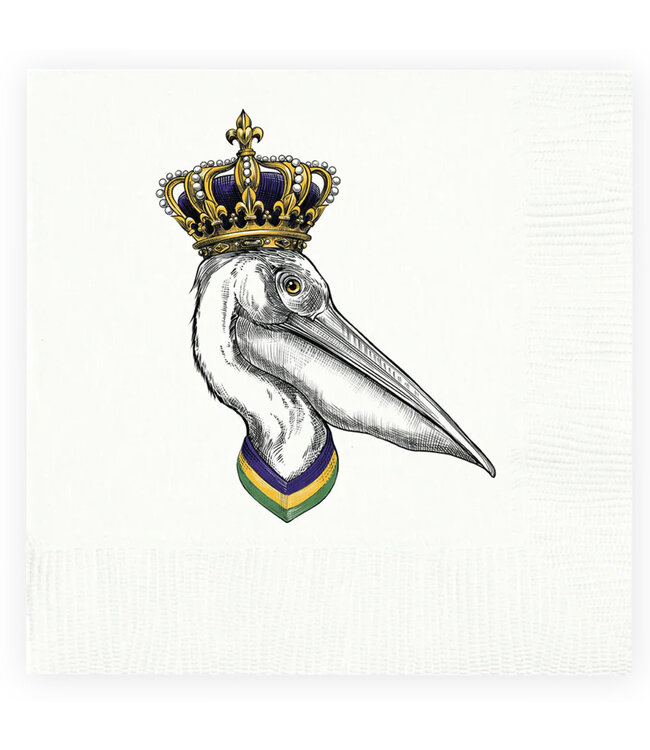 King Pelican Cocktail Napkins
