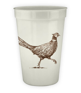 Alexa Pulitzer Pheasant Strut 16oz Pearlized Cups
