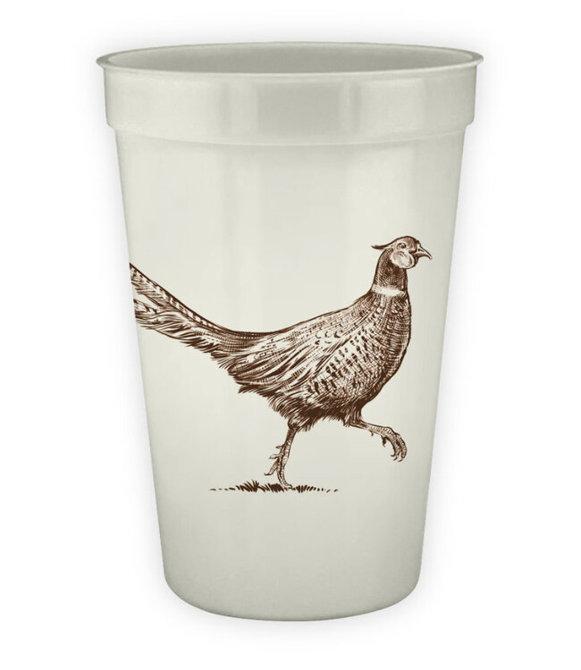 Pheasant Strut 16oz Pearlized Cups