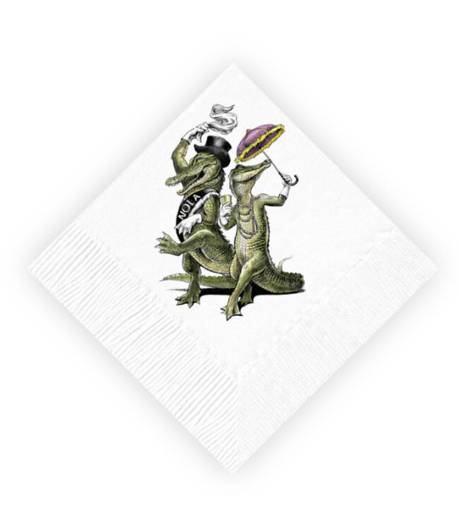 Second Line Beverage Napkins