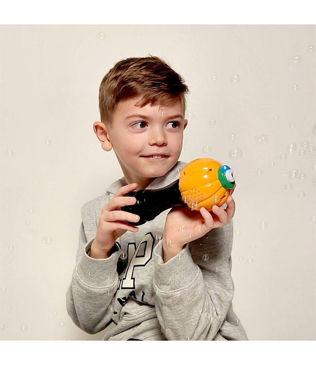 Jack-o-Lantern Illuminating Bubble Wand Blower