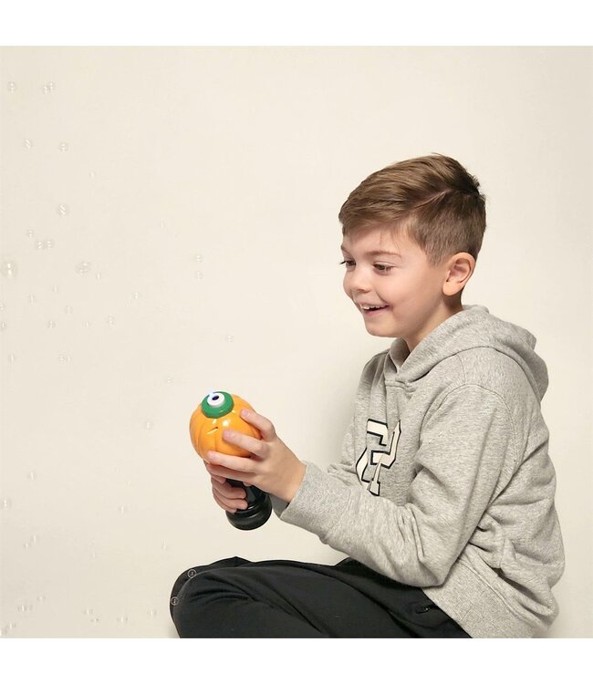 Jack-o-Lantern Illuminating Bubble Wand Blower