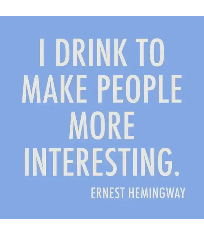 Funny Cocktail Napkins |People More Interesting - 20ct