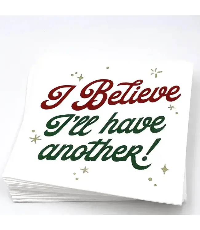 Funny Christmas Cocktail Napkins | Have Another - 20ct