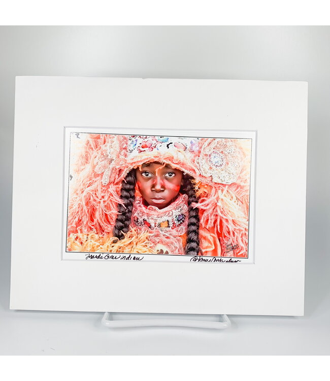 James Macaluso Mardi Gras Indian 5x7