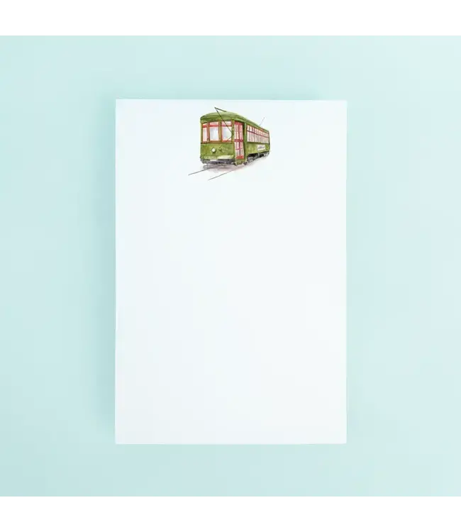 Streetcar Original Watercolor Notepad