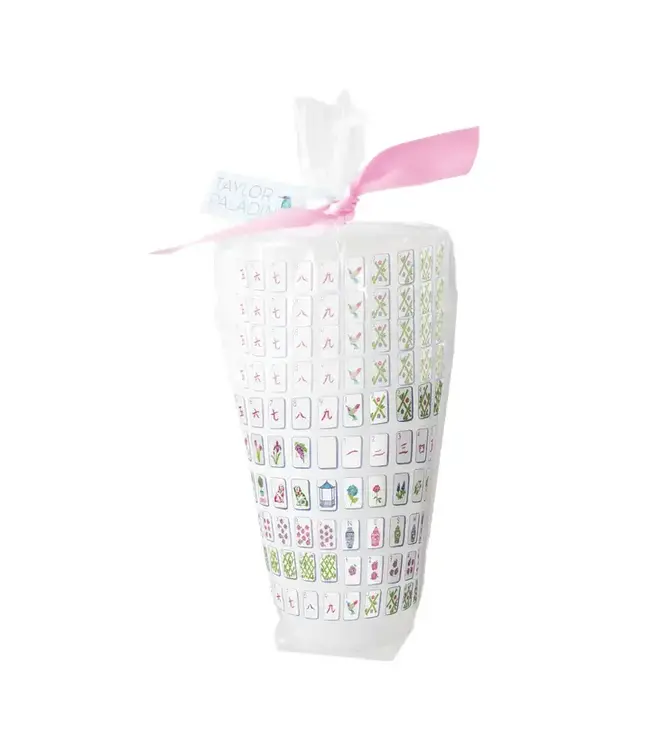 Mahjong Frosted Cups