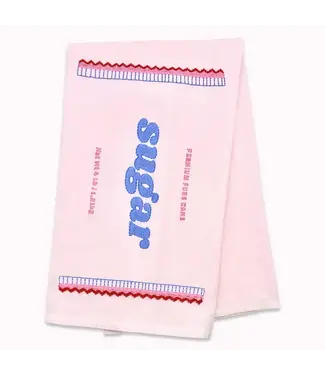 Lynen Sweet Tooth Embroidered Tea Towel