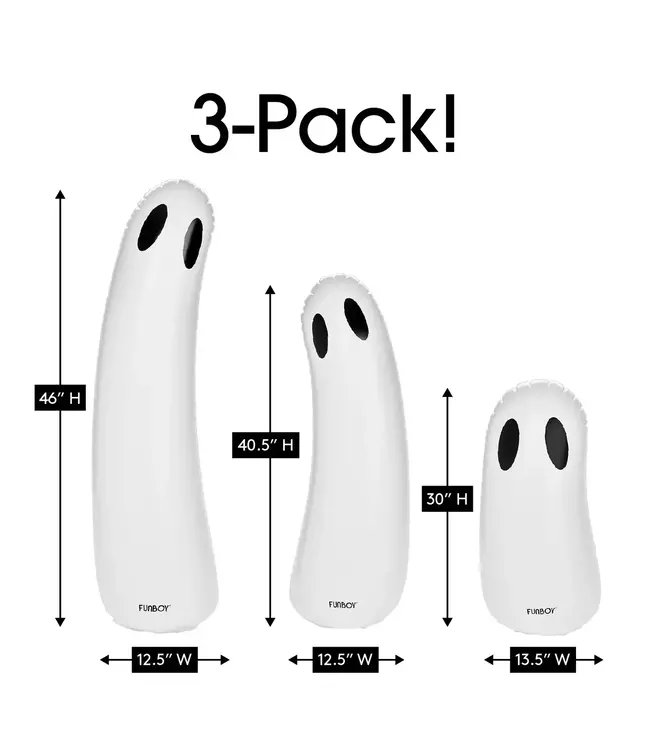 Halloween Decor Inflatable Ghost Yard Light-Up Decor