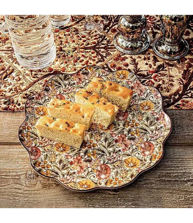 Willa Amber Charger/Platter