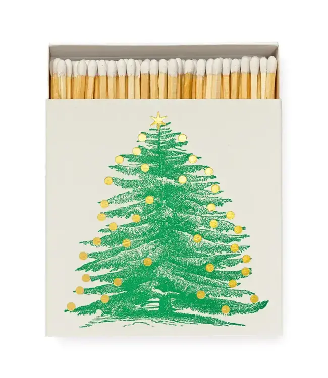 Christmas Tree | Square - Christmas Safety Matches