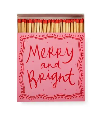 Archivist Gallery Merry & Bright | Square - Christmas Safety Matches