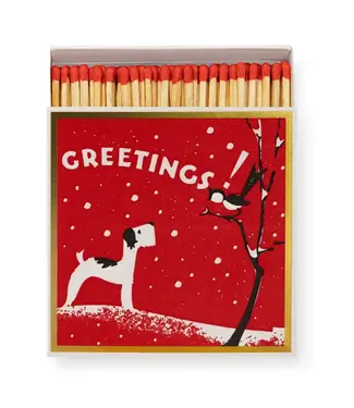 Archivist Gallery Winter Greetings! | Square - Christmas Safety Matches