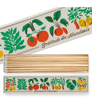 Archivist Gallery Gratitude In Abundance | Long - Safety Matches
