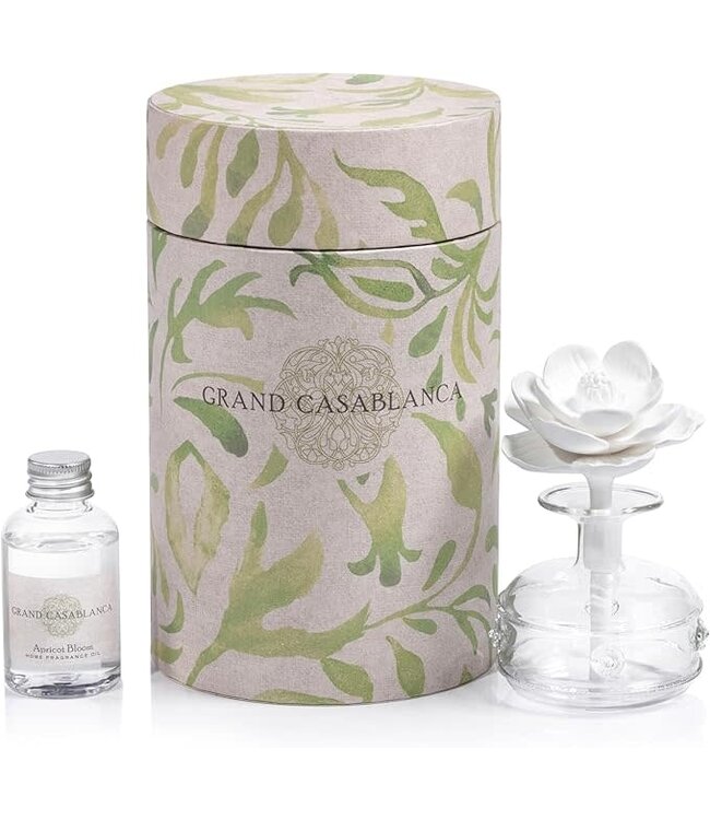 Mini Grand Casablanca Porcelain Diffuser- Apricot Bloom