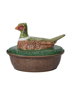 Juliska Forest Walk Pheasant Baker with Lid - Multi
